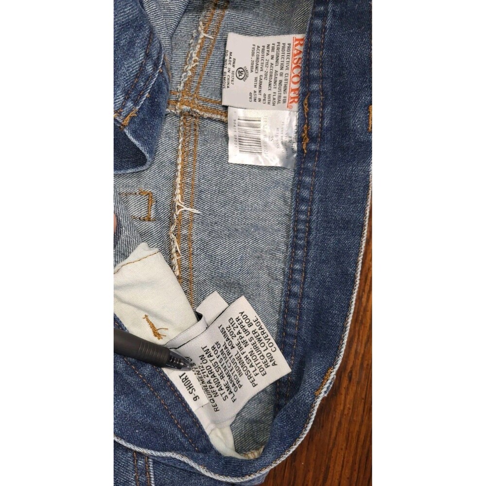 Rasco FR Women Cool Girl Flame Resistant Jeans 9 Short 29S 15x29 Safety Workwear - Picture 5 of 6